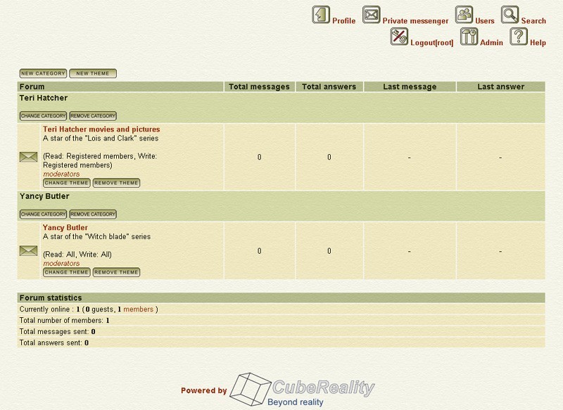CubeForum Screenshot